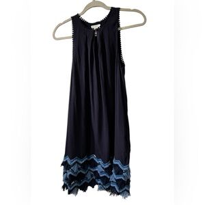 Maeve Anthropologie Blue Dress Sz 2